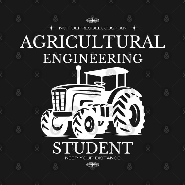 Agricultural Engineering - Black Version - Engineers by Millusti