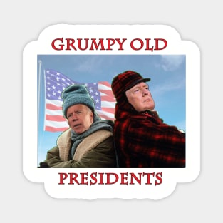 Grumpy Old Presidents Magnet