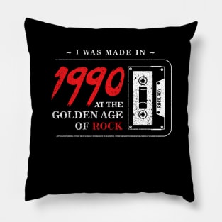 90's Rock Golden Era - Cassette Style Pillow