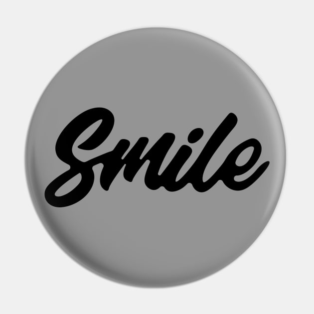 Smile More Pin by Shop Ovov