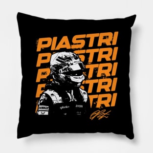 Oscar Piastri Name Reapeat Pillow