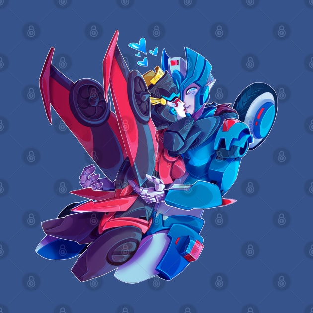 Transformers - Chromia/Windblade by candychameleon