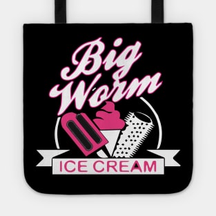 BIG WORM ICE CREAM T-Shirt Tote