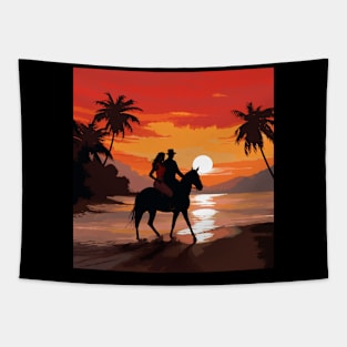 ROMANTIC SUNSET # 1 Tapestry