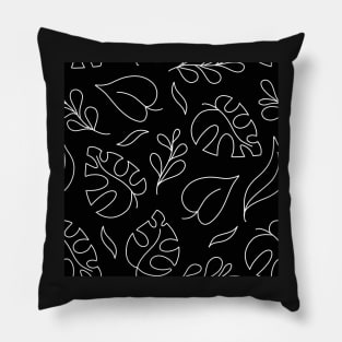 Leaf pattern Pillow