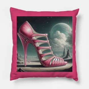 Pink Shoe Pillow