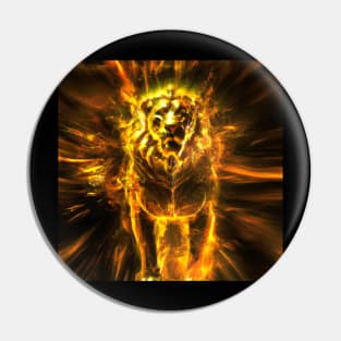 GOLDEN LIONESS Pin