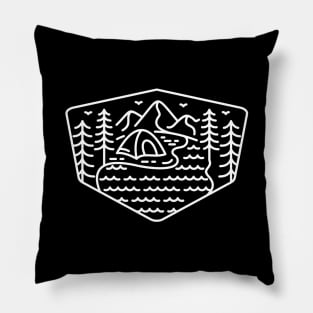 Wild Camping 2 Pillow