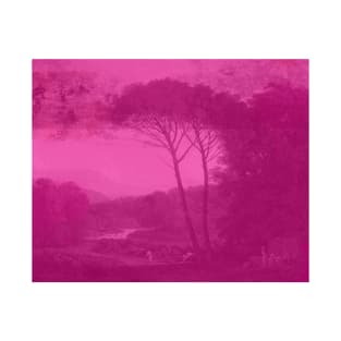 Pink Landscape T-Shirt