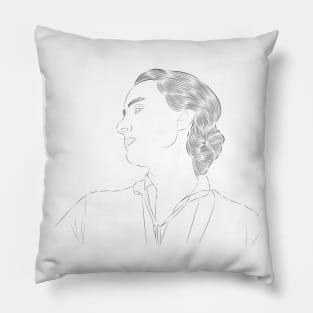 Georgia O'Keeffe - Portrait Pillow