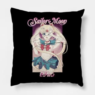 sailor retro moon Pillow