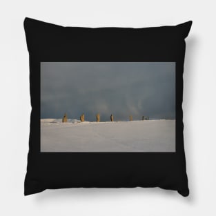 Brodgar Snowstorm Pillow