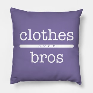 Clothes Over Bros Pillow