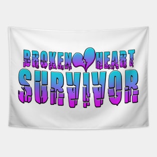 Broken Heart Survivor Tapestry