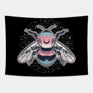 Transgender Bee Proud LGBT Pride Flag Tapestry