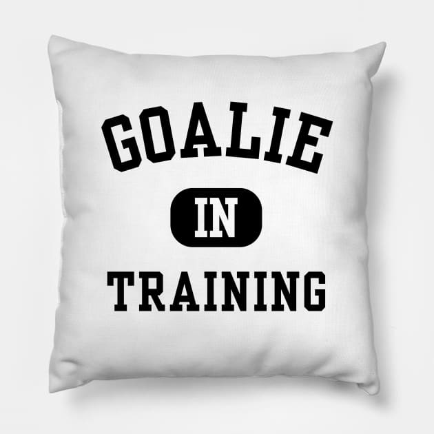 Goalkeeper Training Shirt Pillow by Hayden Mango Collective 