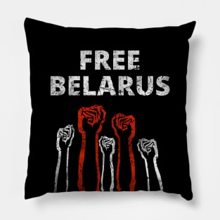 Free Belarus Freies Weißrussland Protest Pillow