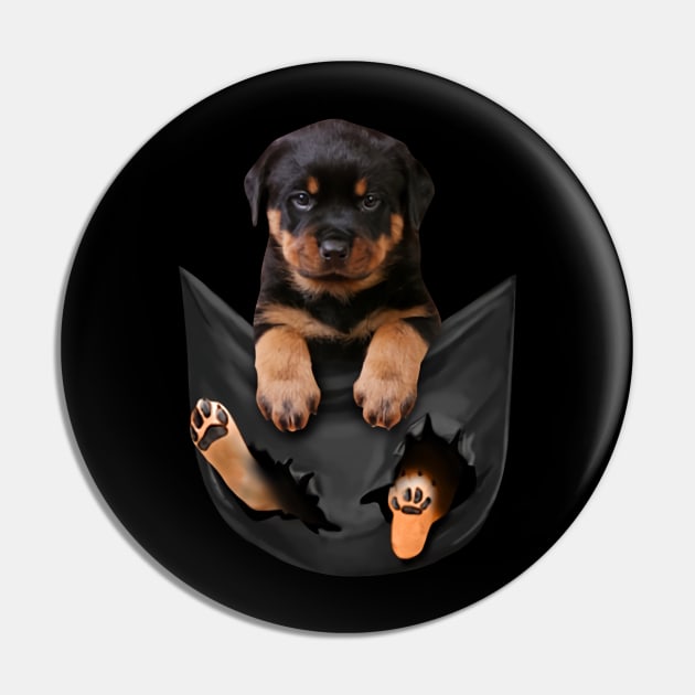 Rottweiler dog with love Pin by designathome