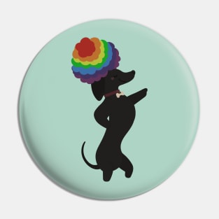 Groovy Dog Pin