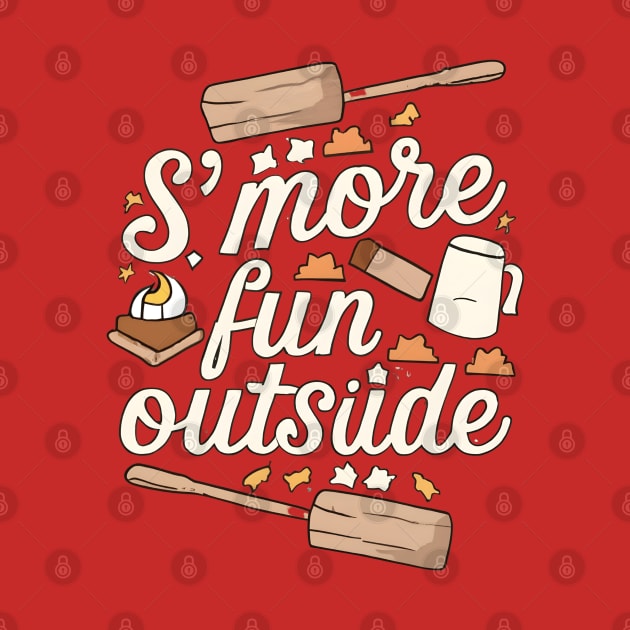 Smores Fun Outside by NomiCrafts