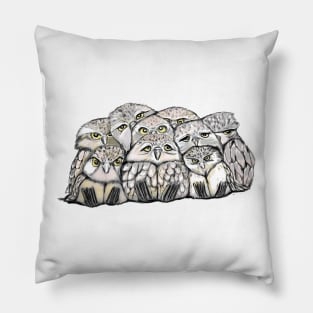 Baby Owl Pile Pillow