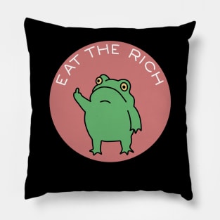 Eat The Rich Pillow