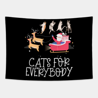 Cats For Everybody Tapestry