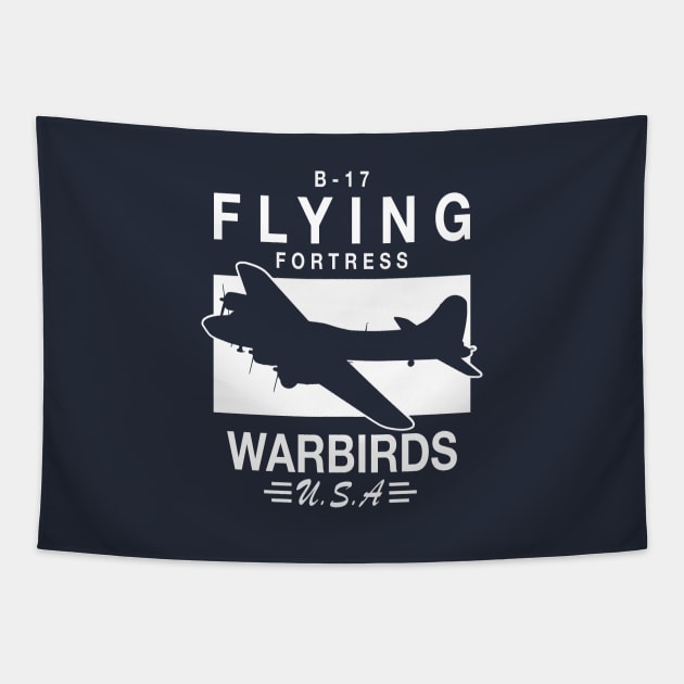 B-17 Flying Fortress Tapestry by TCP