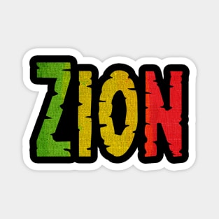 Zion, Rastafarian, Ethiopia Magnet