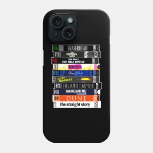 David Lynch VHS Movie Stack Phone Case