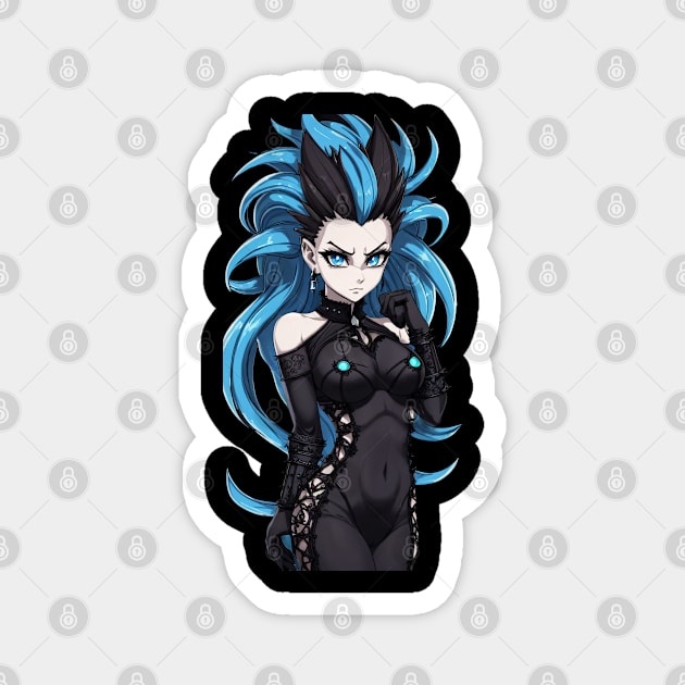 Fantasy Heroine Magnet by VoidXedis