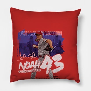 Noah Syndergaard Philadelphia State Pillow