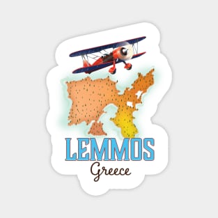 Lemmos Greece travel poster Magnet