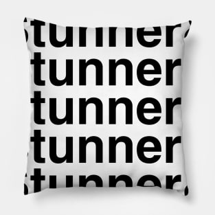 Stunner Helvetica List Pillow