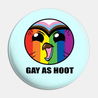 Pride Hooty Pin