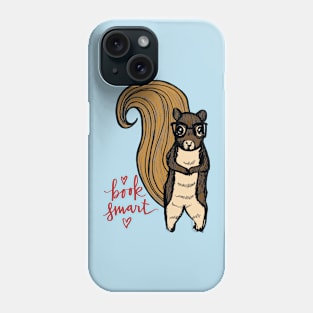 Book Smart Squirrel Phone Case