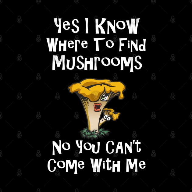 Mushroom Lovers Mushroom Hunters Foragers Gift by xena