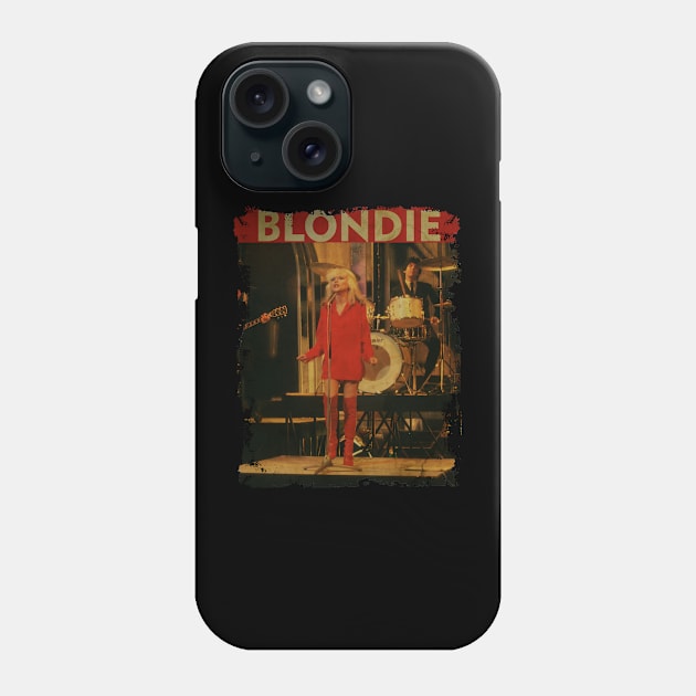 TEXTURE ART- Blondie Concert - RETRO STYLE Phone Case by ZiziVintage