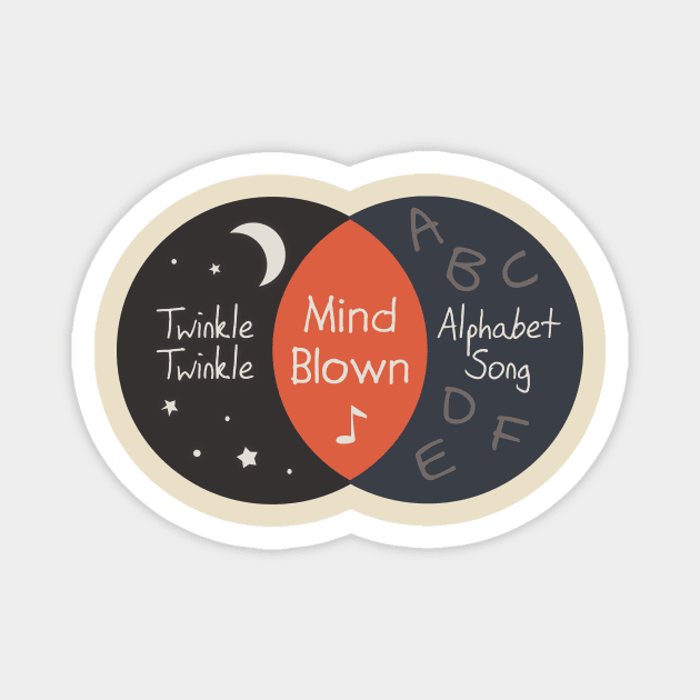 Twinkle Twinkle EFG Magnet by AndreeDesign