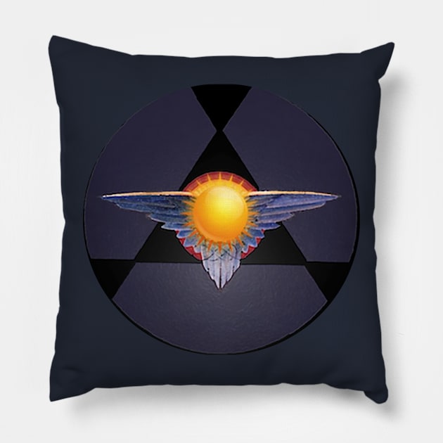 Modified Mouse Flying Sun Logo Pillow by Mike Lawson and Friends