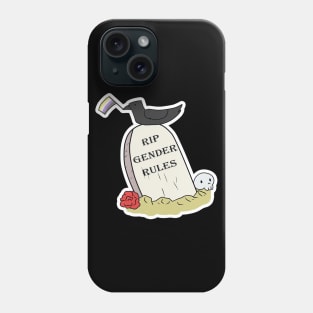 RIP Gender Rules Phone Case