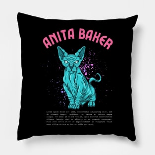 anita baker Pillow