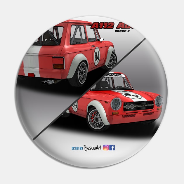 Autobianchi A112 Abarth Group 2 Pin by PjesusArt