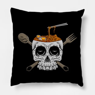 Skull Noodle Pillow