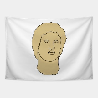 Alexander the Great Illustration Tapestry