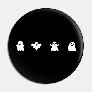 Ghosts Halloween Pin