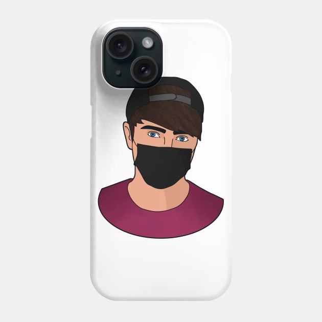 colby brock s2 Phone Case by Wild Skullflower