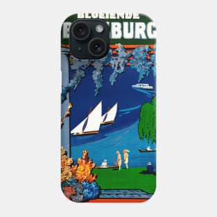 Vintage Travel Poster South Africa Boksburg Phone Case