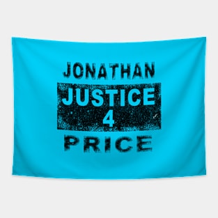 Justice 4 Jonathan Price Concrete Block B Tapestry