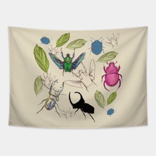 Insects Life Tapestry